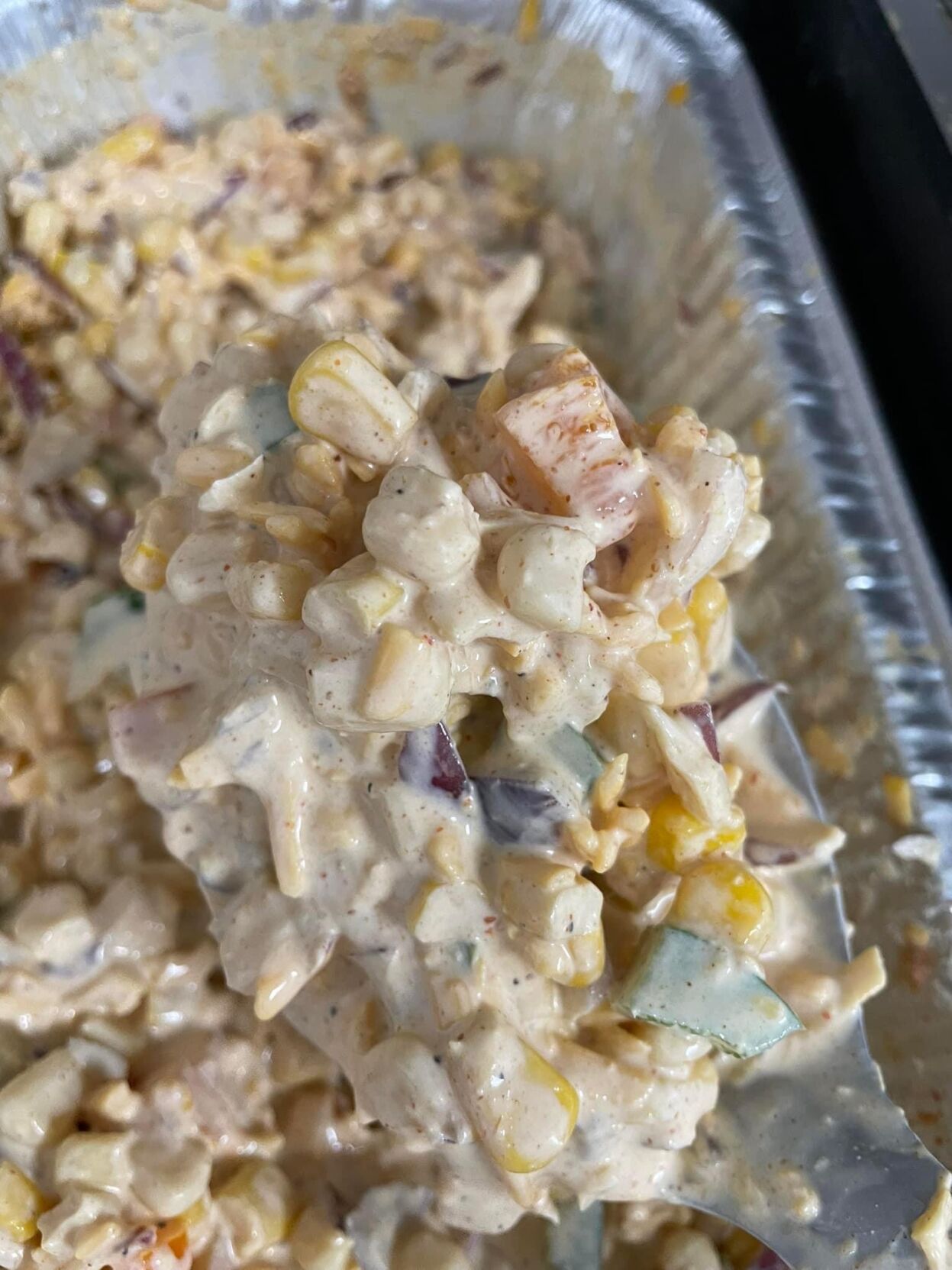 Get Sauced kickin' corn salad